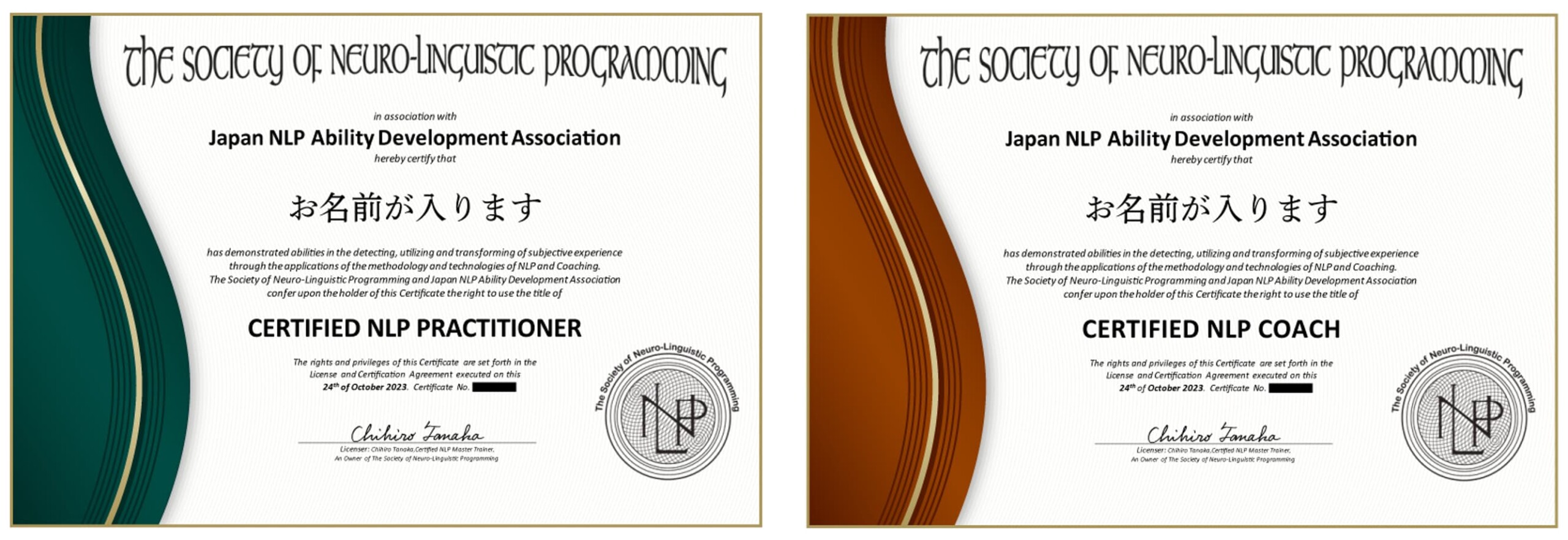 一般社団法人 日本NLP能力開発協会